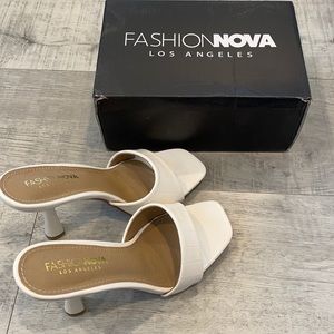 Brand new cute heels, sandals from Fashionnova